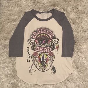 Junk Food • Grateful dead 3/4 sleeved shirt